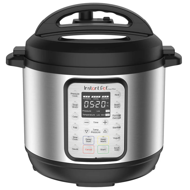 Instant Pot | 110-0039-01 | Duo Plus V3 Pressure Cooker: 3.0-Qt, Black &amp; Stainless Steel