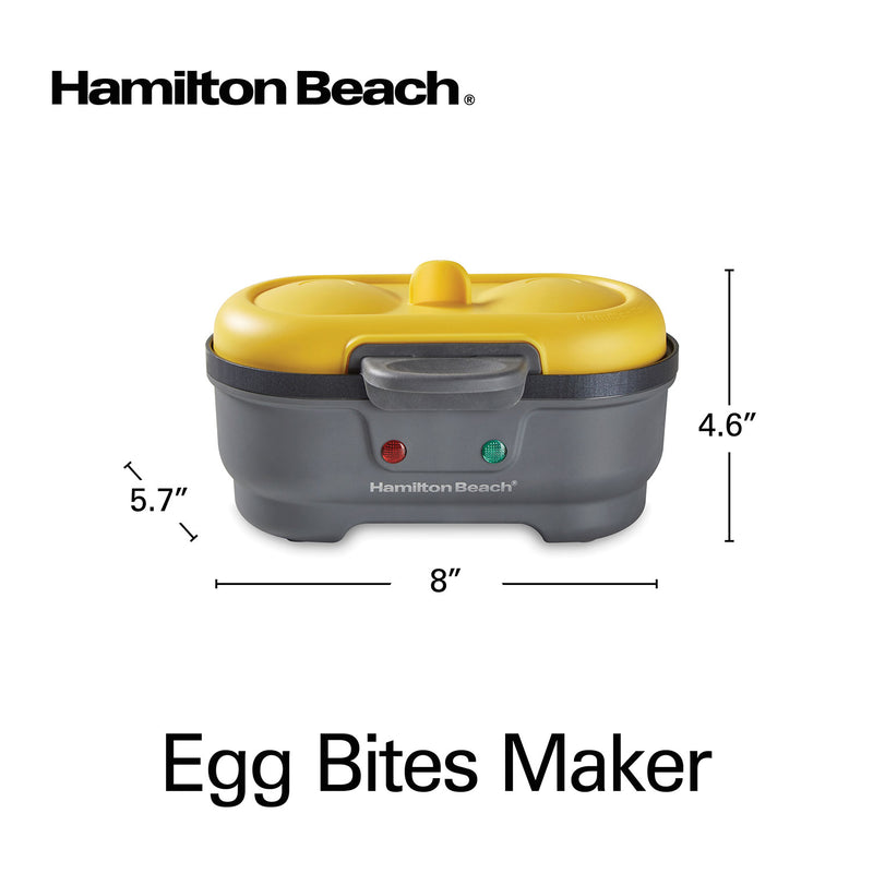 Hamilton Beach 25505C Egg Bite Maker: yellow & grey