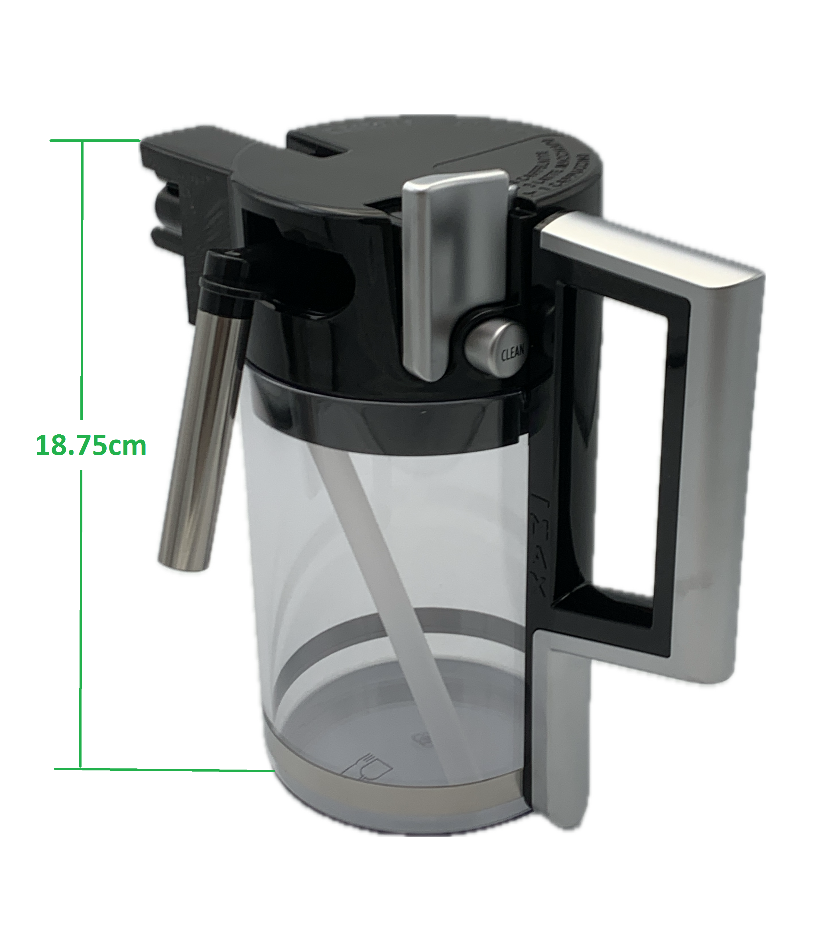 delonghi milk tank jug complete for esam 6600 image 2