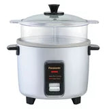 Panasonic Rice Cooker |SRW10FGE| 5-Cup, Traditional, Silver