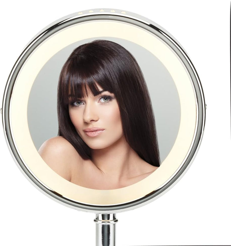 Conair Lighted Mirror 6" double sided 5x/1x mag. | BE150C