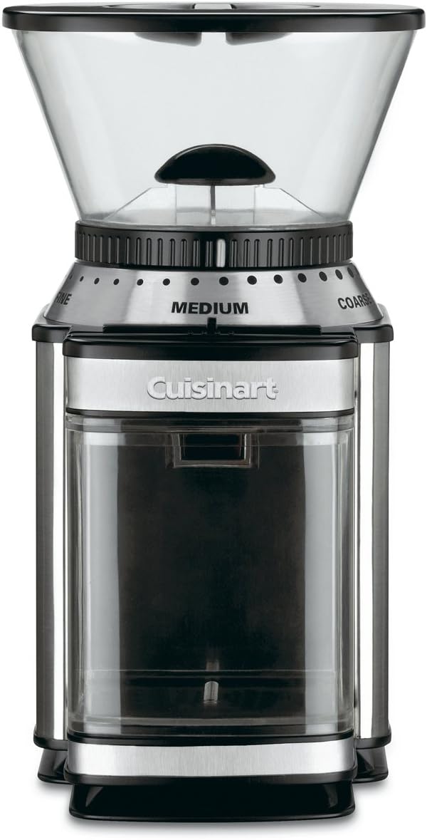 Cuisinart Burr Mill: 4-18 Cups, brushed s/s | DBM-8C