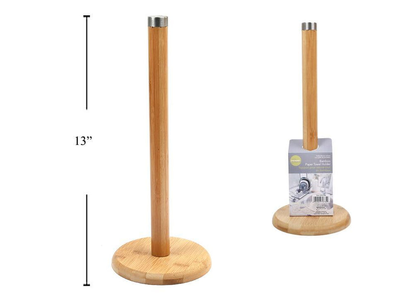 L.Gourmet Bamboo Paper Towel Holder | 70784