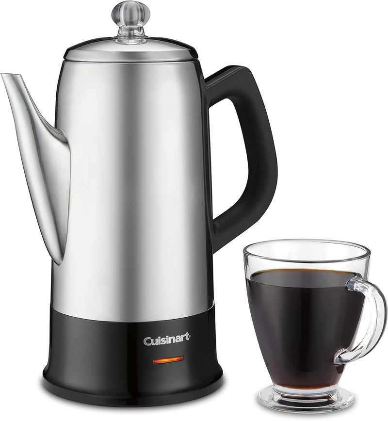 Cuisinart Coffee Percolator: 12 cup, Polished Stainless Steel | PRC-12NC