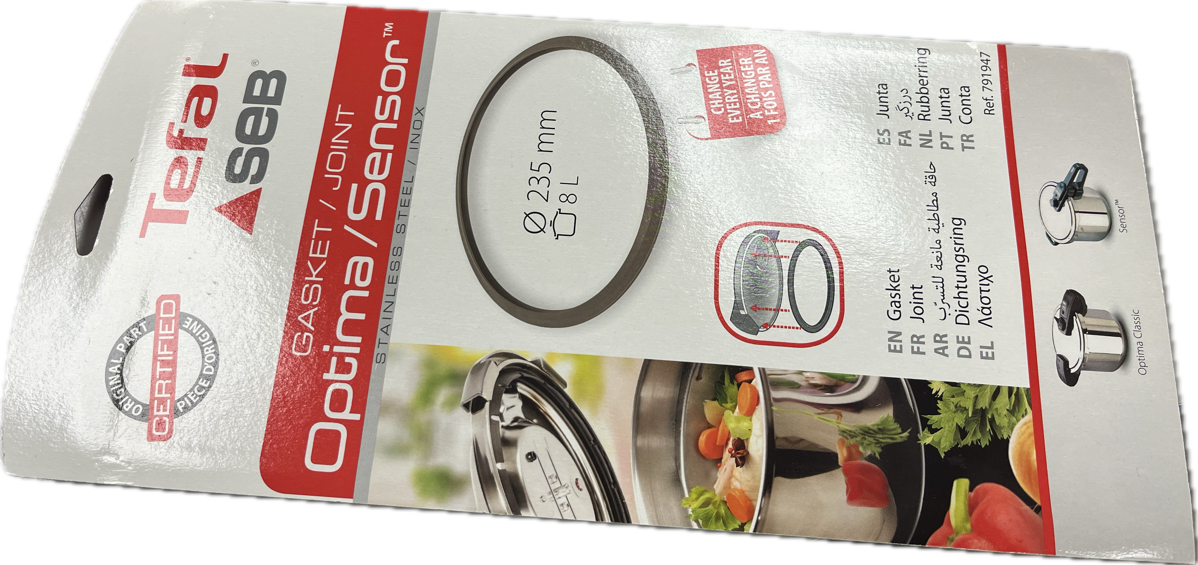T-Fal : 790363 | Pressure Cooker Gasket for 3206, 3216, 3226 and 3248