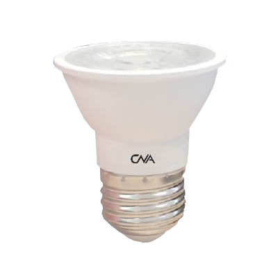 CNA LED-6.5WPAR1640K | 6.5W, 500 lumens (=50W), cool white 4000K, dimmable