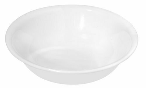Corelle 6003899 10oz Dessert Bowl, Winter Frost White