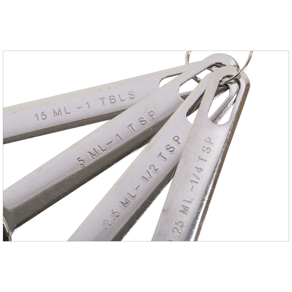 l gourmet 70015 measuring spoons 4 piece set image 2