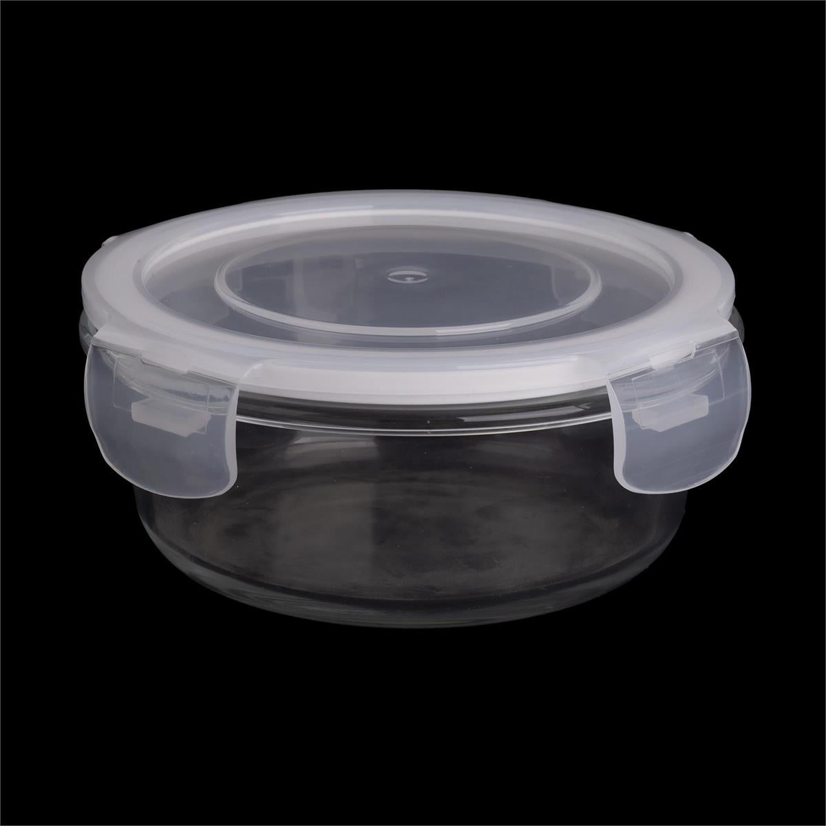 luciano 80891 round borosilicate glass container image 1