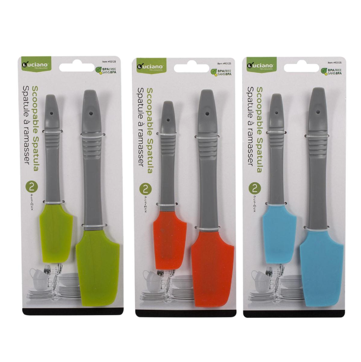 Luciano | 93125 | Scoopable Spatula (2-Piece Set)