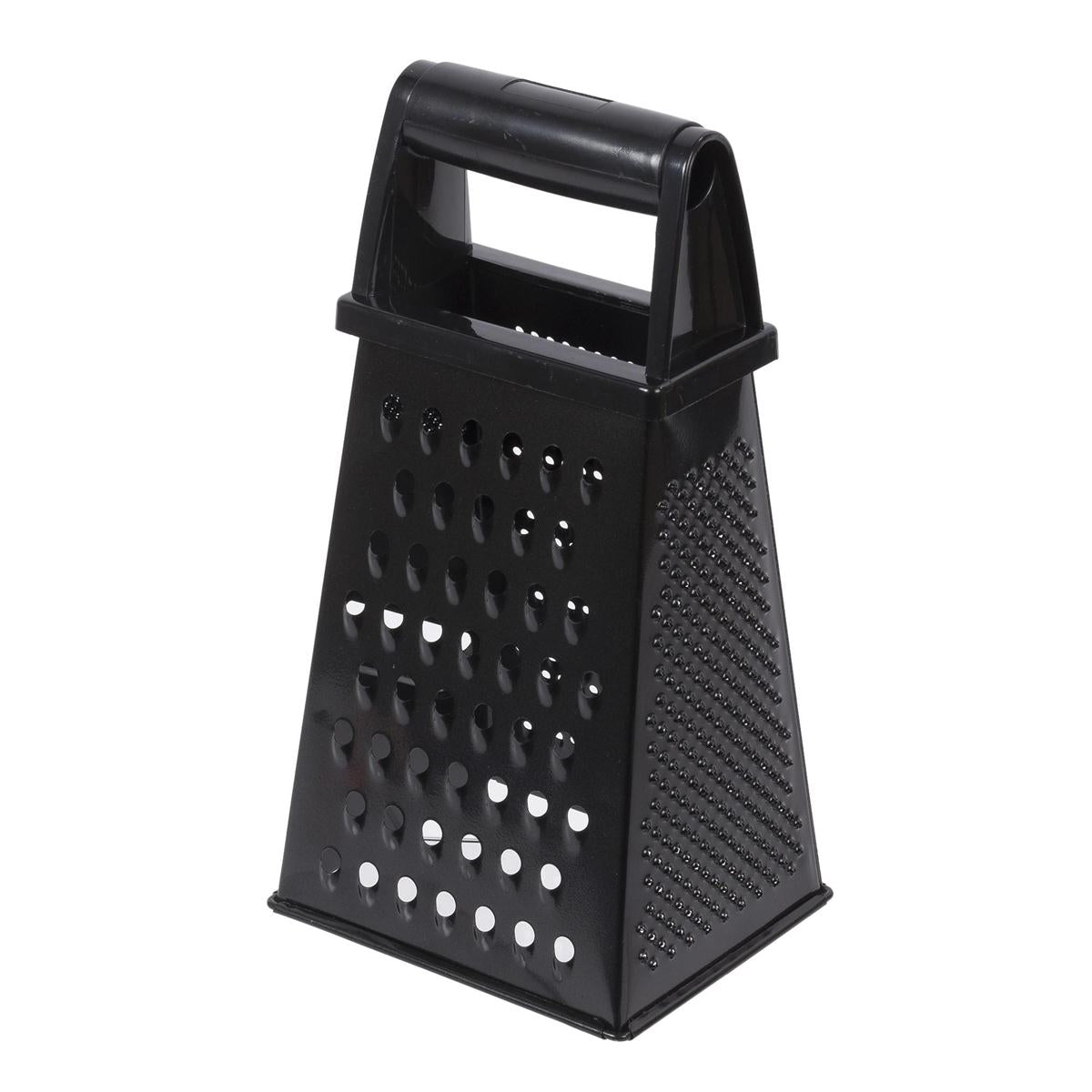 Luciano Gourmet Non-Stick 4 Side Grater 8.5" | 70649 | Black