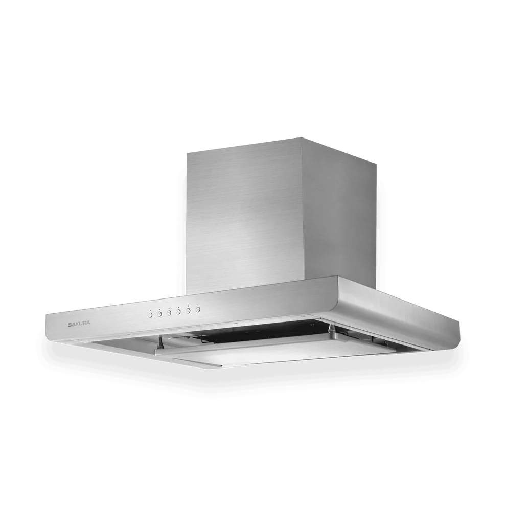 Sakura Kitchen Rangehood | M6000-36HS | 36'' Wide, Wall Mount, Chimney Style