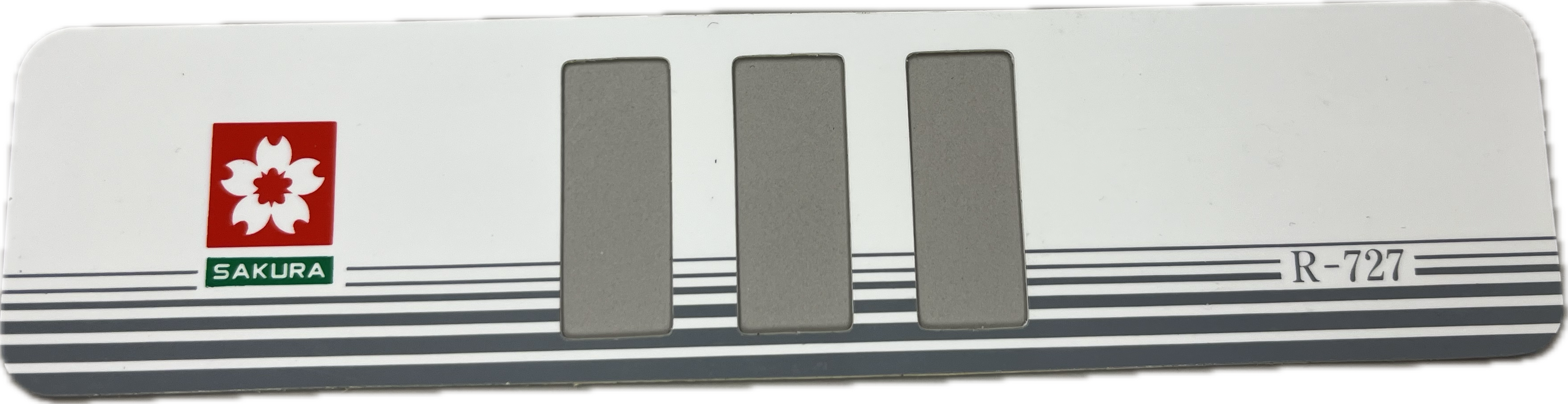 Sakura : SP-R727B-NPLT | Name Plate for R727 Black (old style)