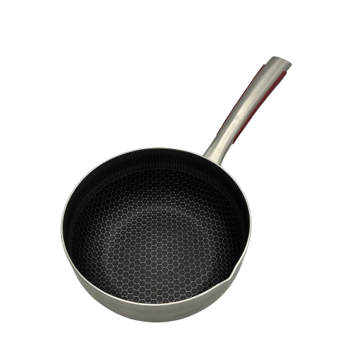 Healthy Bear Targu Hybrid Sauce Pan: 18cm with glass lid | BC-HW18SPG