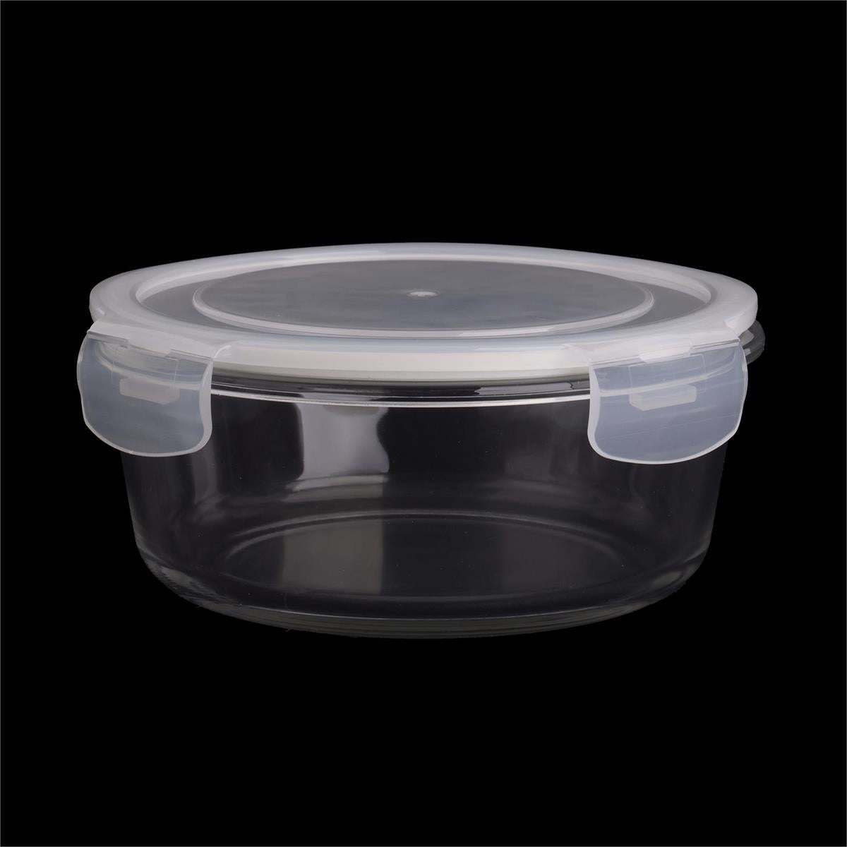 Luciano | 80889 | Round Borosilicate Glass Container | 350 mL