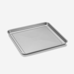 Cuisinart non-stick Bakeware Set for Toaster Oven: 3-pc (11.2" x 8.6" Baking Dish, 11.2" x 10.7" Baking Pan & 11.2" x 8.6" Broiler Pan with Rack), heavy gauge steel construction | AMB-TOB3PKC