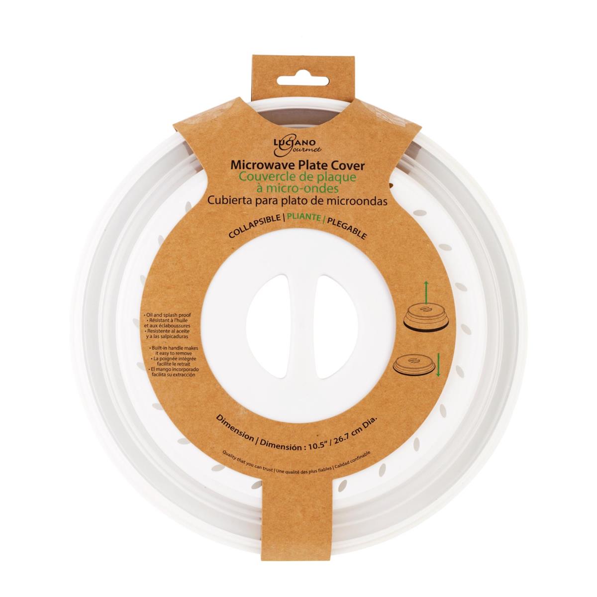 L.Gourmet Collapsible M/W Plate Cover 10.5'' |70780