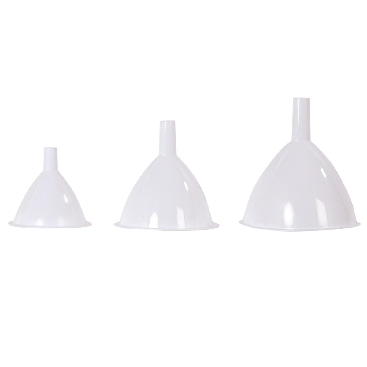 L.Gourmet | 70665 | 3-Piece Plastic Funnel Set