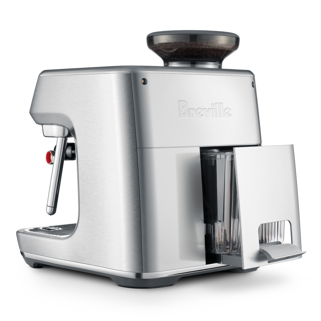 Breville | BES985BSS | The ORACLE® JET Espresso Maker: Touch Screen, ThermoJet®, Auto MilQ™, Brushed Stainless Steel