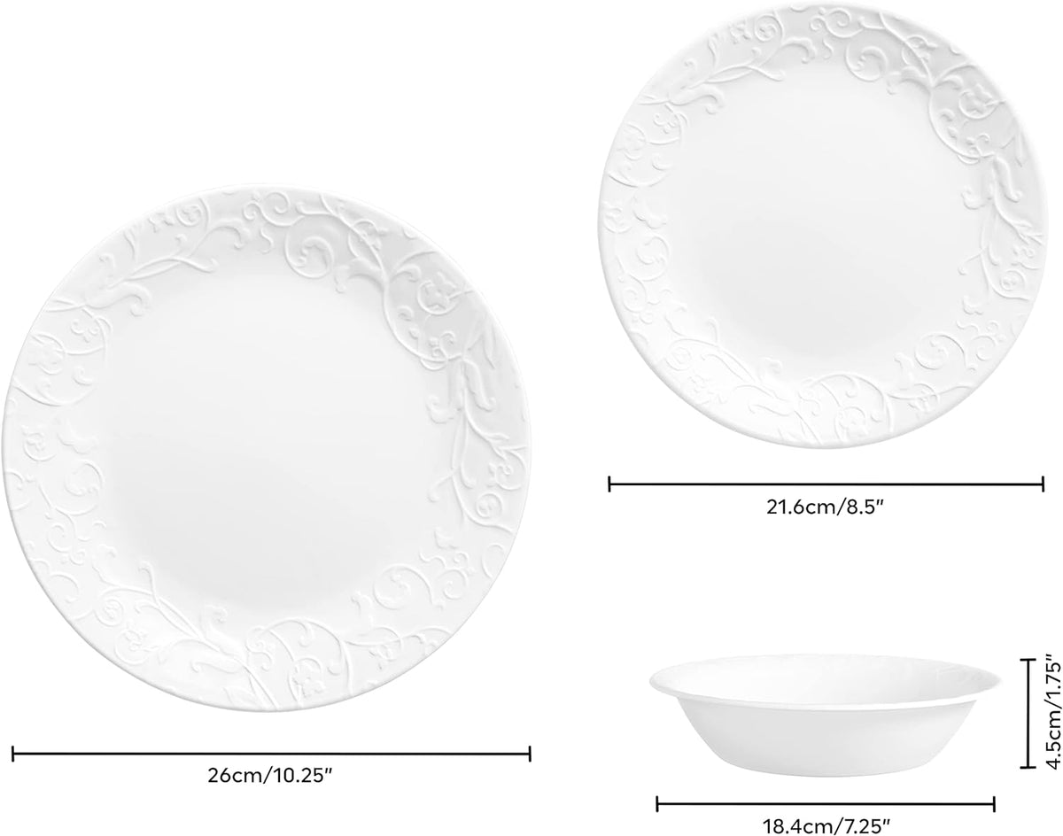 Corelle 12pc Dinnerware Set, Bella Faenza, round | 1146912