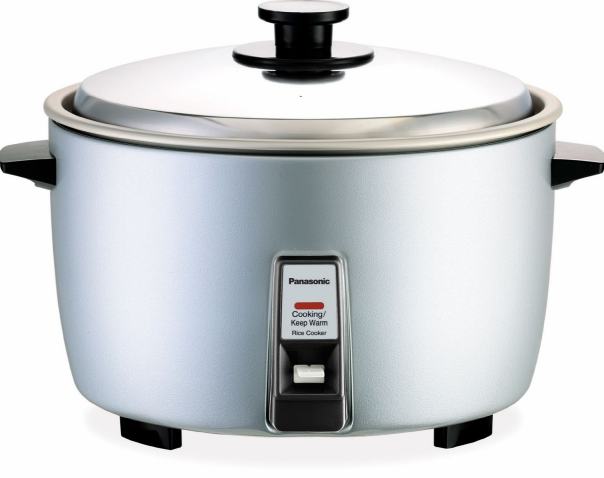 Panasonic Rice Cooker | SR-42HZP | 23 Cup Commercial, Aluminum Pot (No Coating), Silver