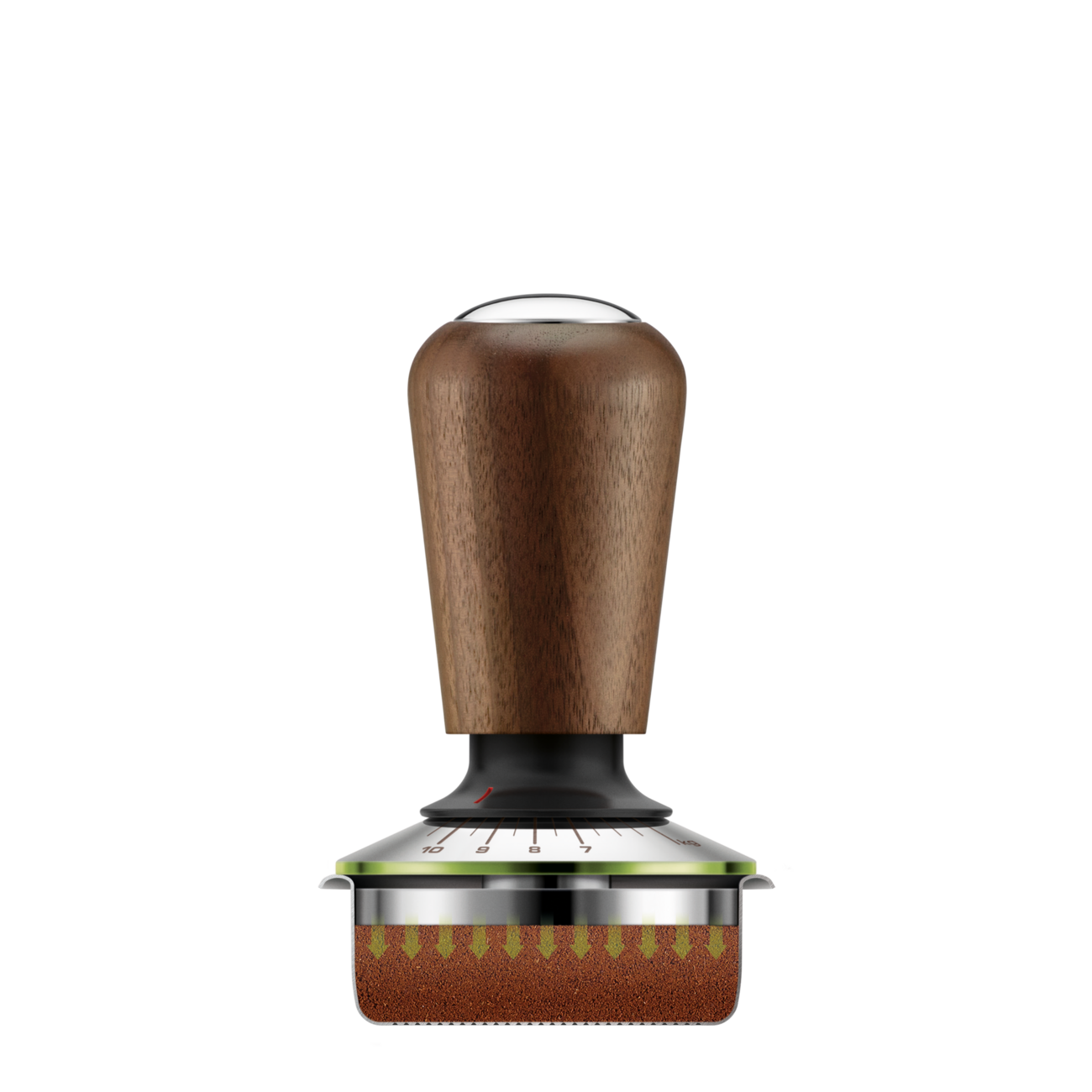 Breville the Force Gauge Tamper™ | BEA202WL | 54mm, Walnut