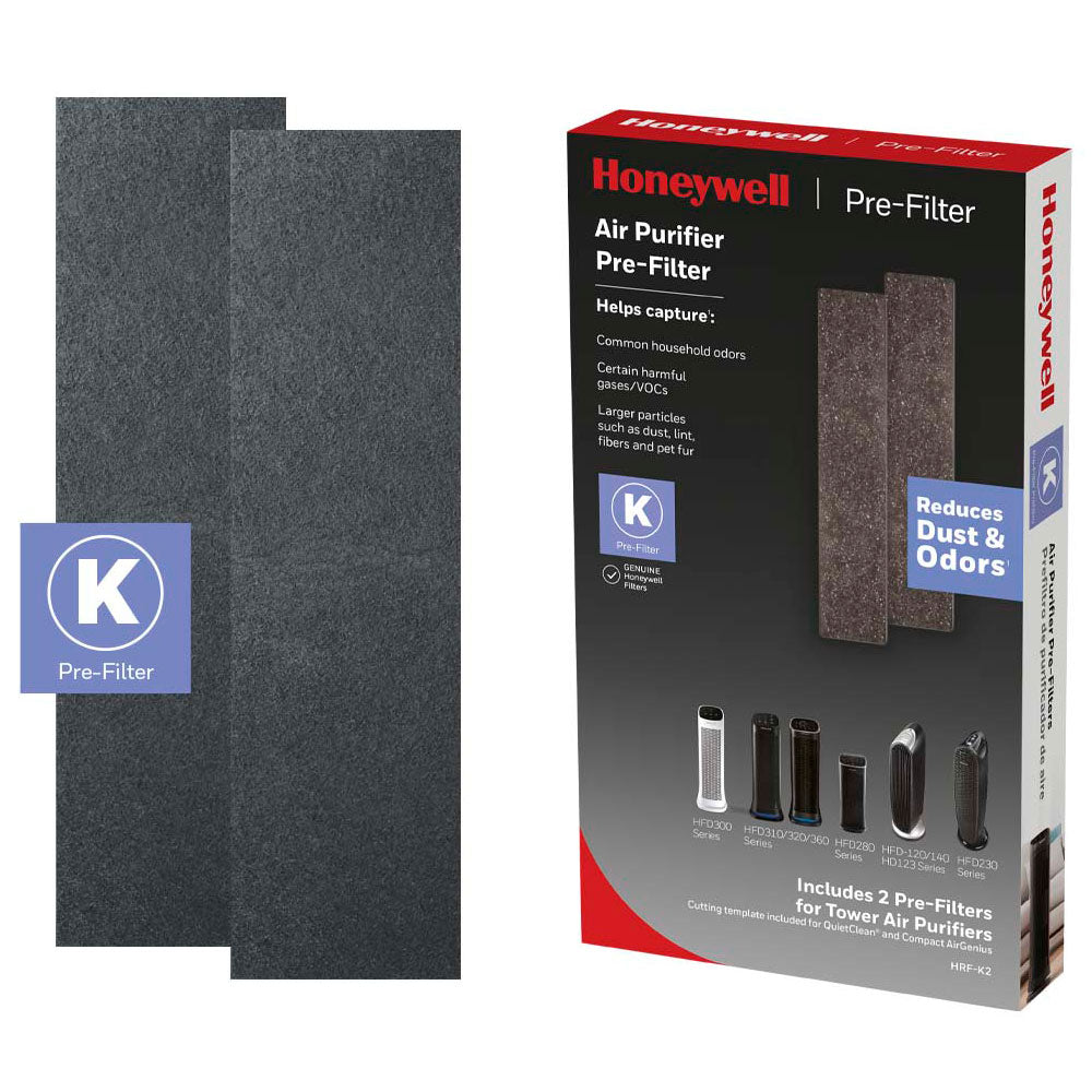 Honeywell : filter Type K odour & gas reducing 2-pk | HRF-K2C