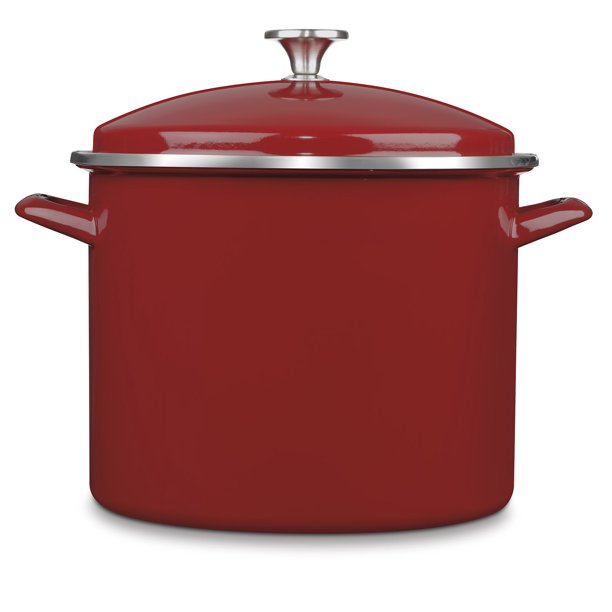 Cuisinart 12 Enameled Cast Iron Chicken Fryer - Cardinal Red