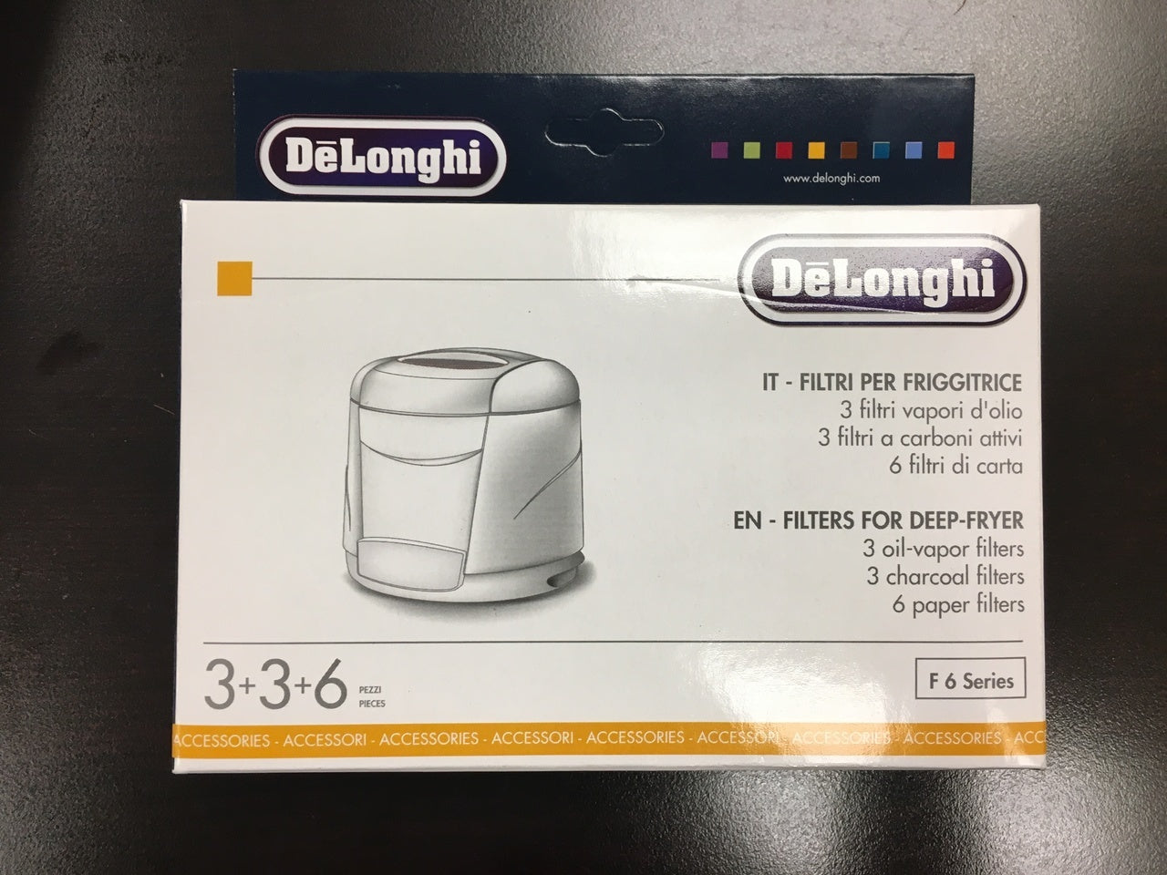 DeLonghi : Filter Kit Type F6-12