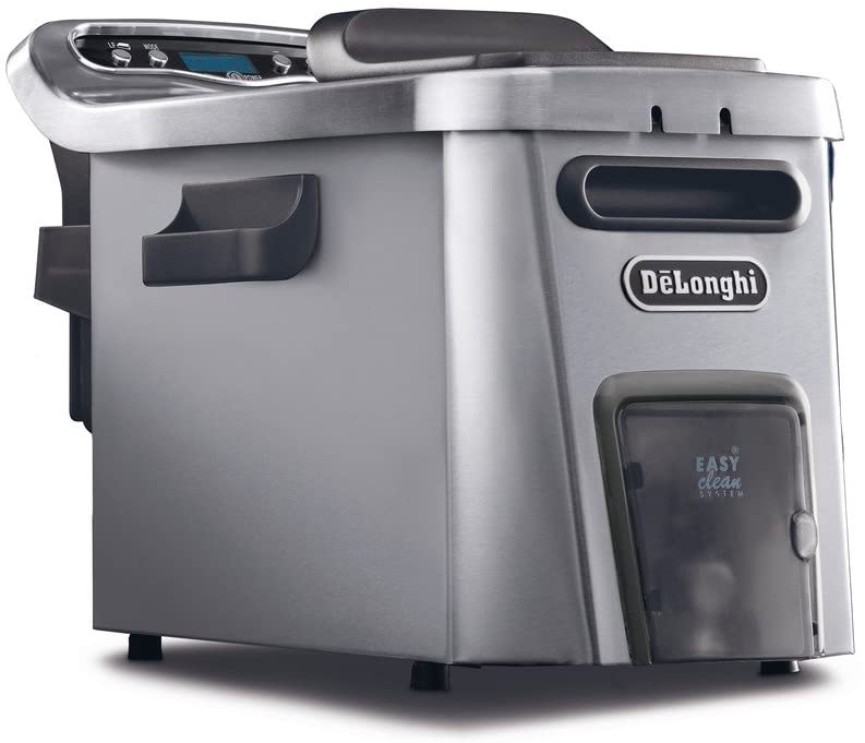 DeLonghi Livenza Deep Fryer: 4.5L, dual zone, digital controls, EasyClean drain system, s/s | D44528DZ