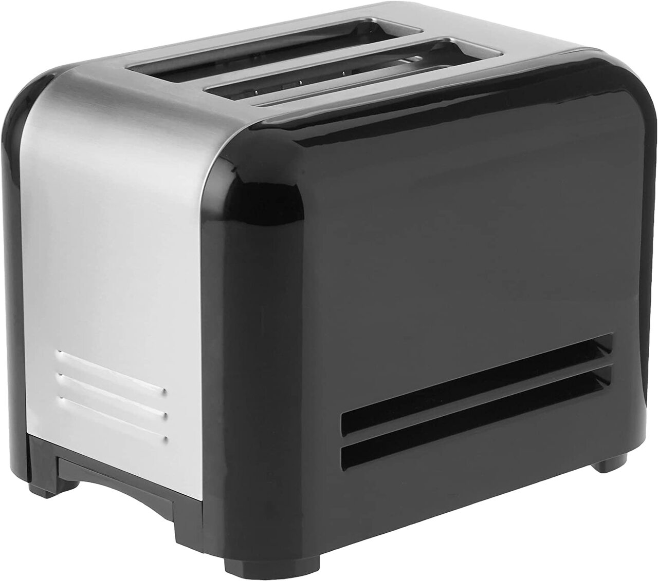 Cuisinart Toaster 2-slice, brush s/s+ black | CPT320