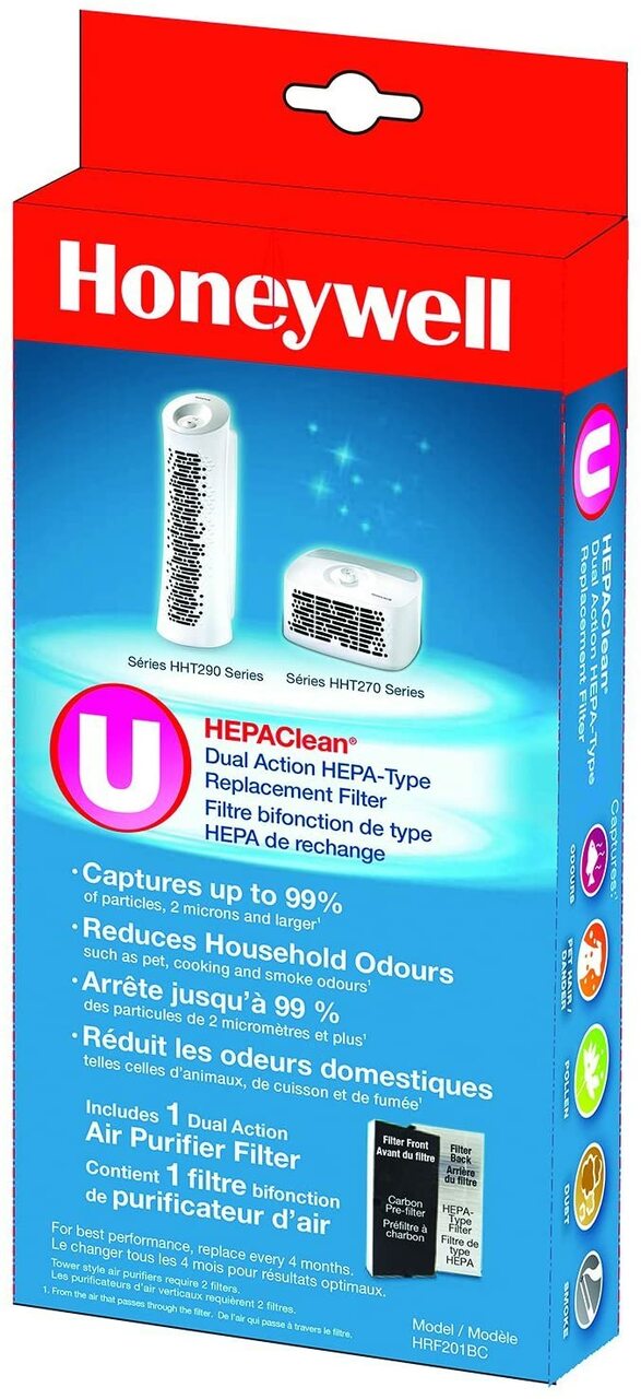 Honeywell : HRF-201BC | HEPA + Carbon Filter Type U