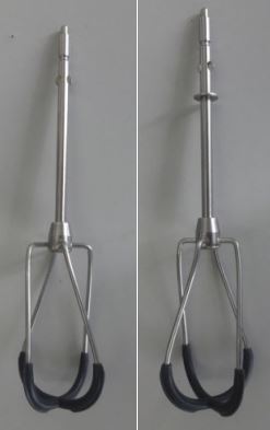 Breville : SP0008694 | BHM800SIL365 | Scraper Beater Set of 2 for BHM800SIL Hand Mixer