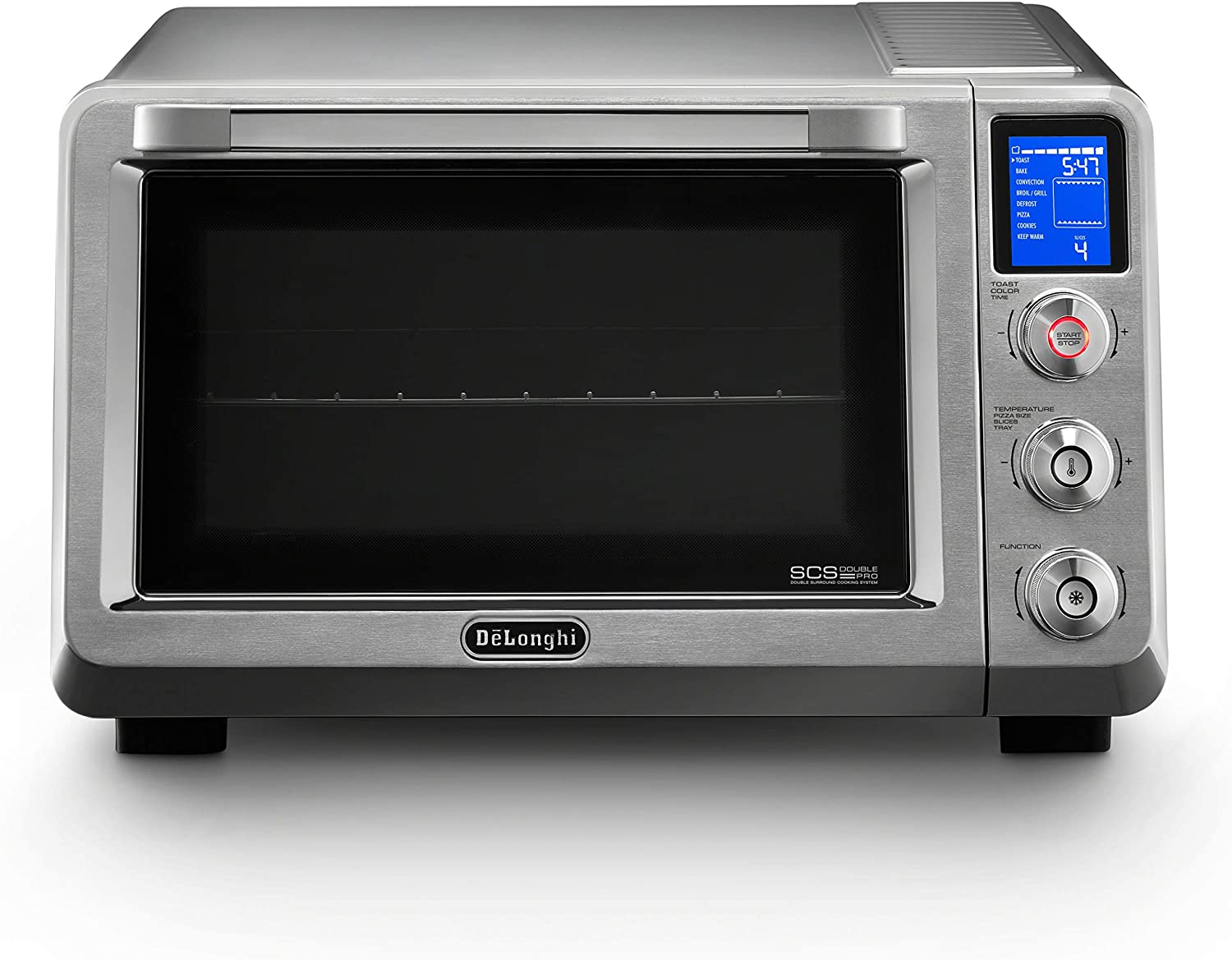 DeLonghi Livenza Convection Oven, 0.8 cu.ft, digital controls, s/s | EO241150M