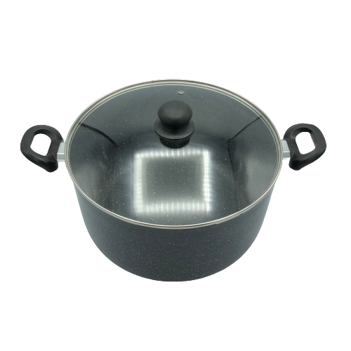 Healthy Bear 30cm aluminum Stock Pot w/lid INDUCTION | BCAL-30SPG-IN