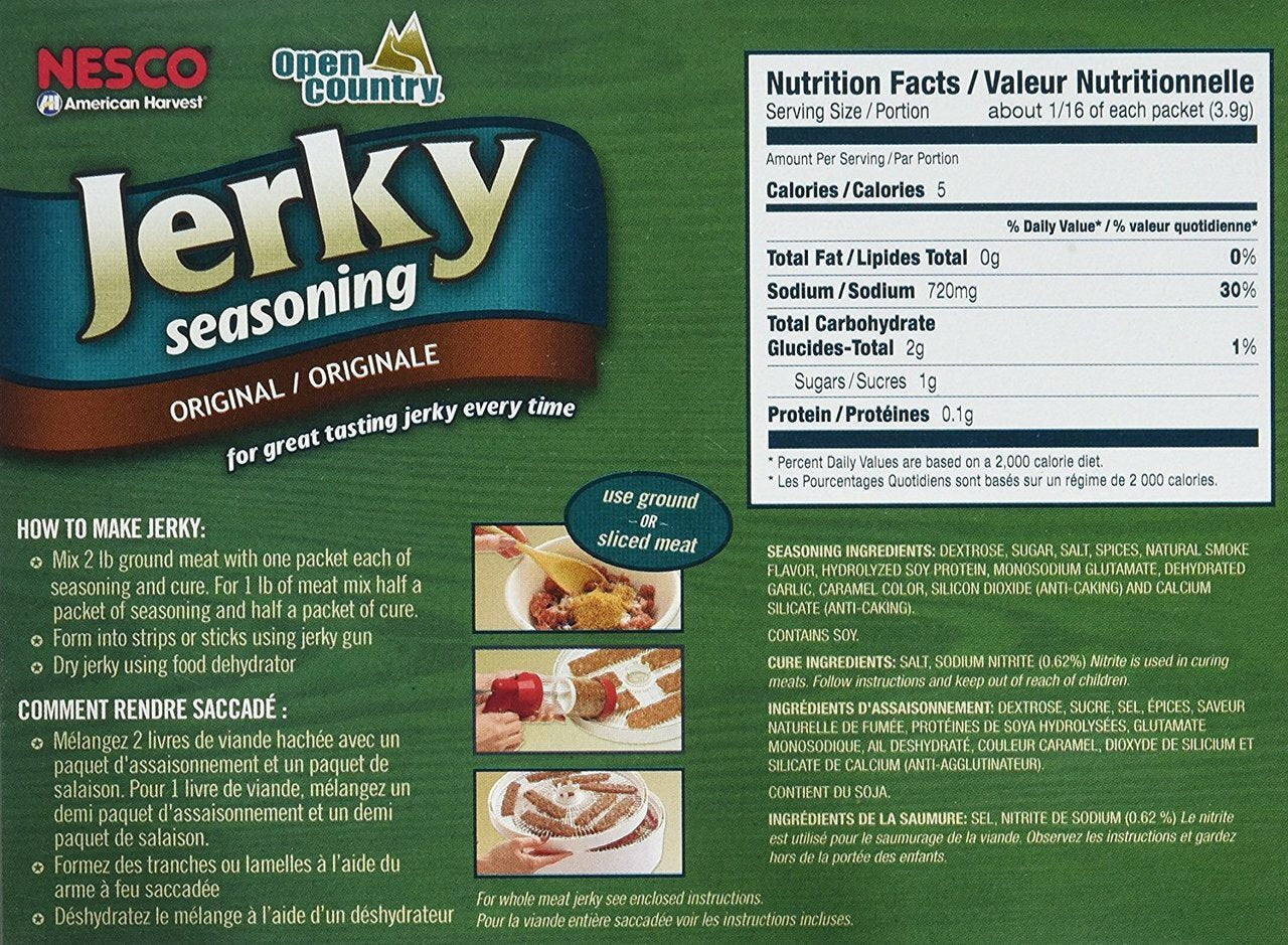 Nesco : BJ-6 | Jerky Spice (3-pack) Original Flavor