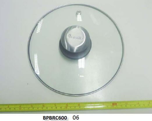 SP0002791 | Glass Lid for BRC-600XL