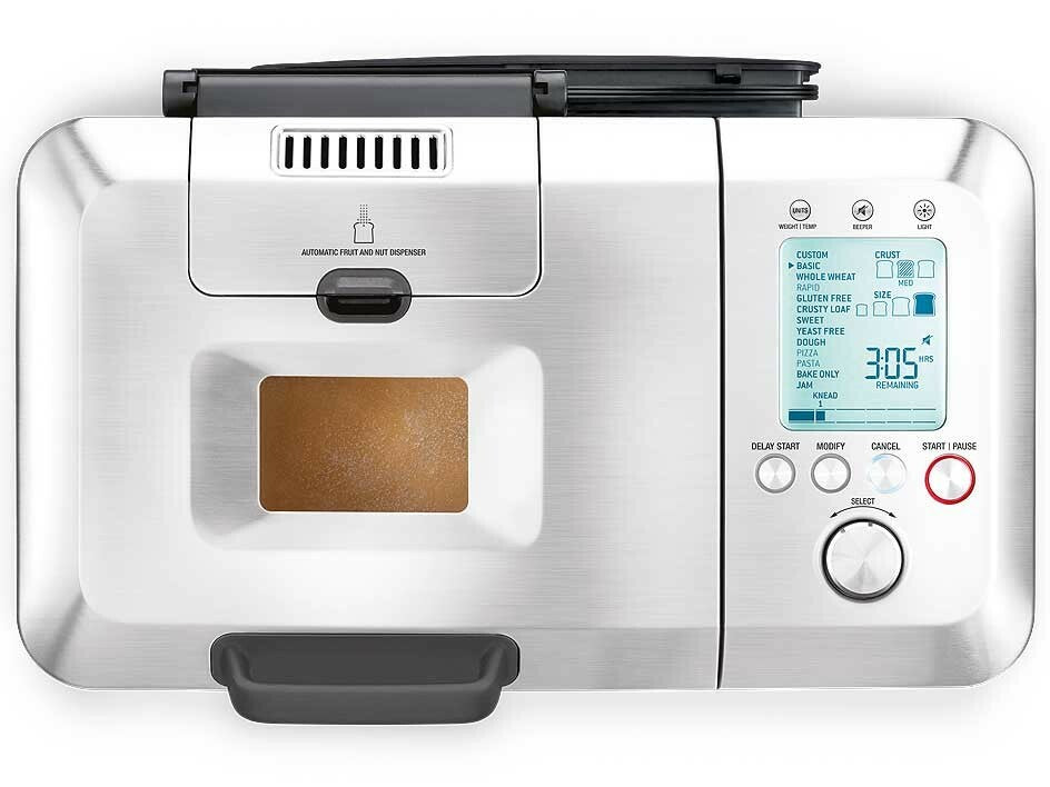 Breville Bread Maker |BBM800BSS| 2.5-lb with nut dispensor