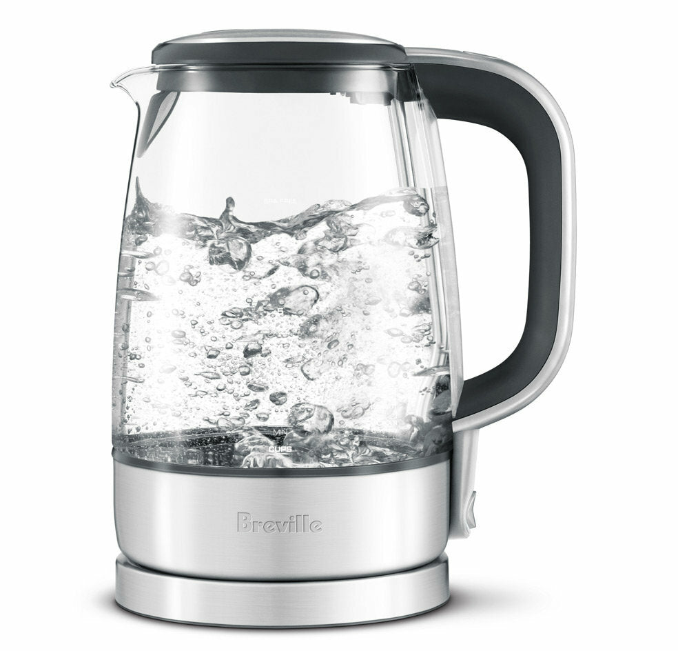 Breville Kettle |BKE595BSS| 1.7L with crystal clear Schott glass