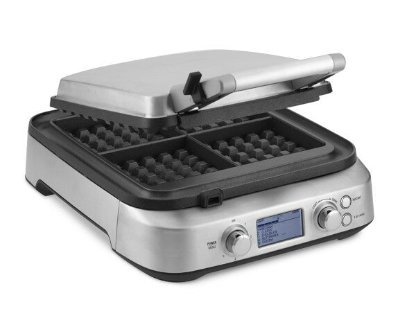 Breville Waffle Maker |BWM640BSS| 1800W, 4-slice, with WaffleIQ