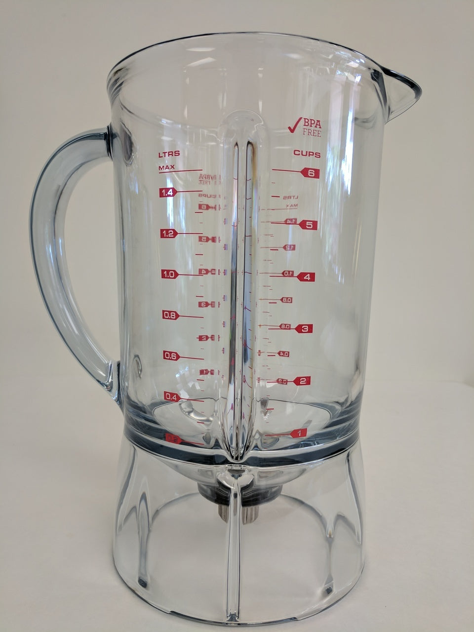 Breville : SP0000474 | Tritan Plastic Jar (with RED letters) with Blade Assembly for BBL-605XL & BBL-550/600XL