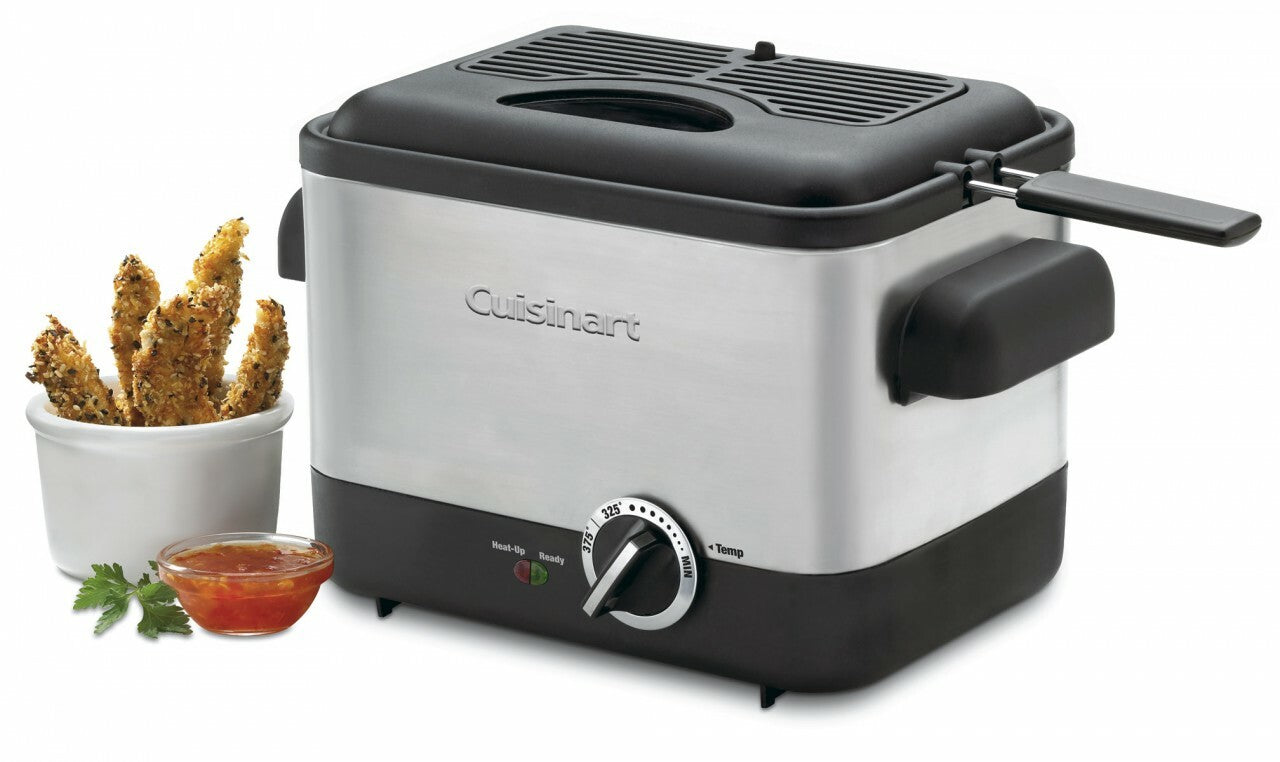 Cuisinart Compact Deep Fryer |CDF100C| 1,000W, 1.1L