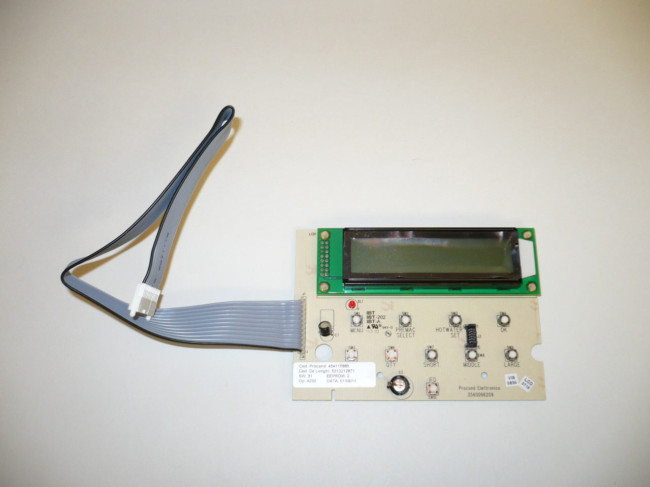 DeLonghi : 5213212871 | Control Board for ESAM-3500N