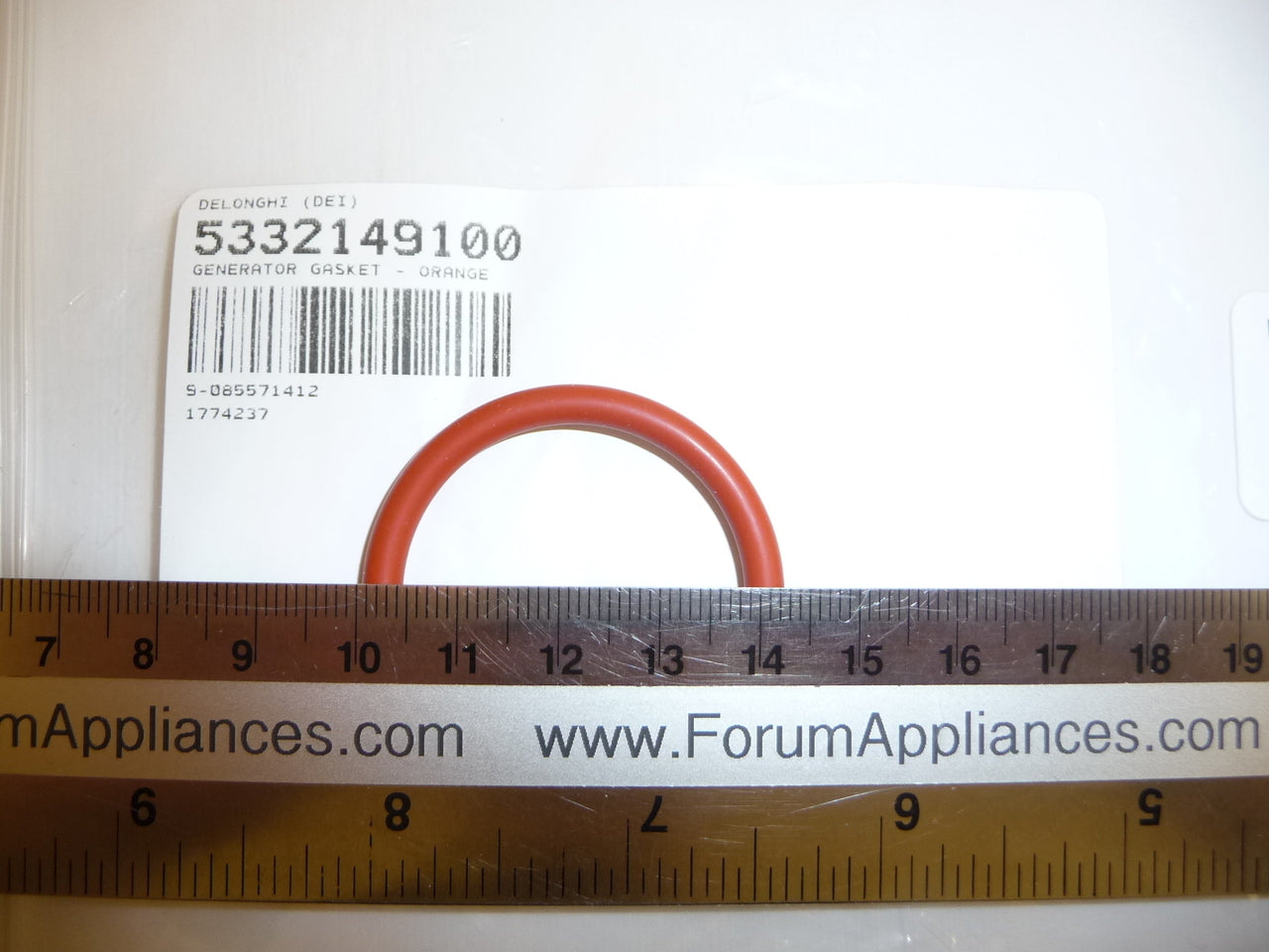 DeLonghi : 5332149100 | O-Ring (on generator - large orange) for EAM-3*00, EAM-4500, ESAM-2000, ESAM-4*00, ESAM-5*00, ESAM-6**0, ECAM-22110, ECAM-23**0, ECAM-26455