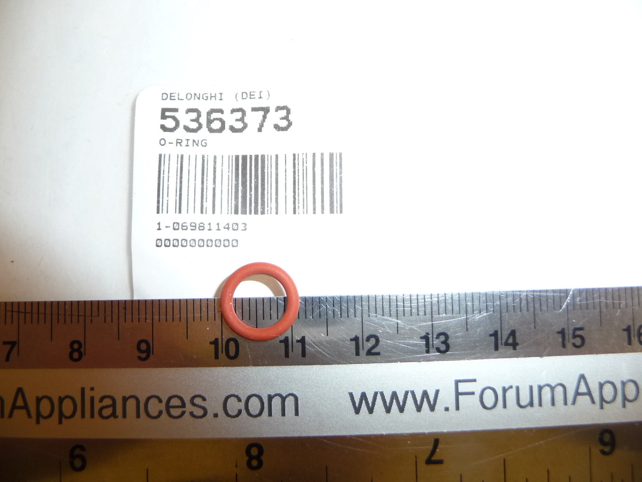 delonghi guarnicion o ring on solenoid valve small orange for bar 41 bar 42 bar m100 esam 4400 esam 4500 esam 5500 esam 6700 discontinued image 2