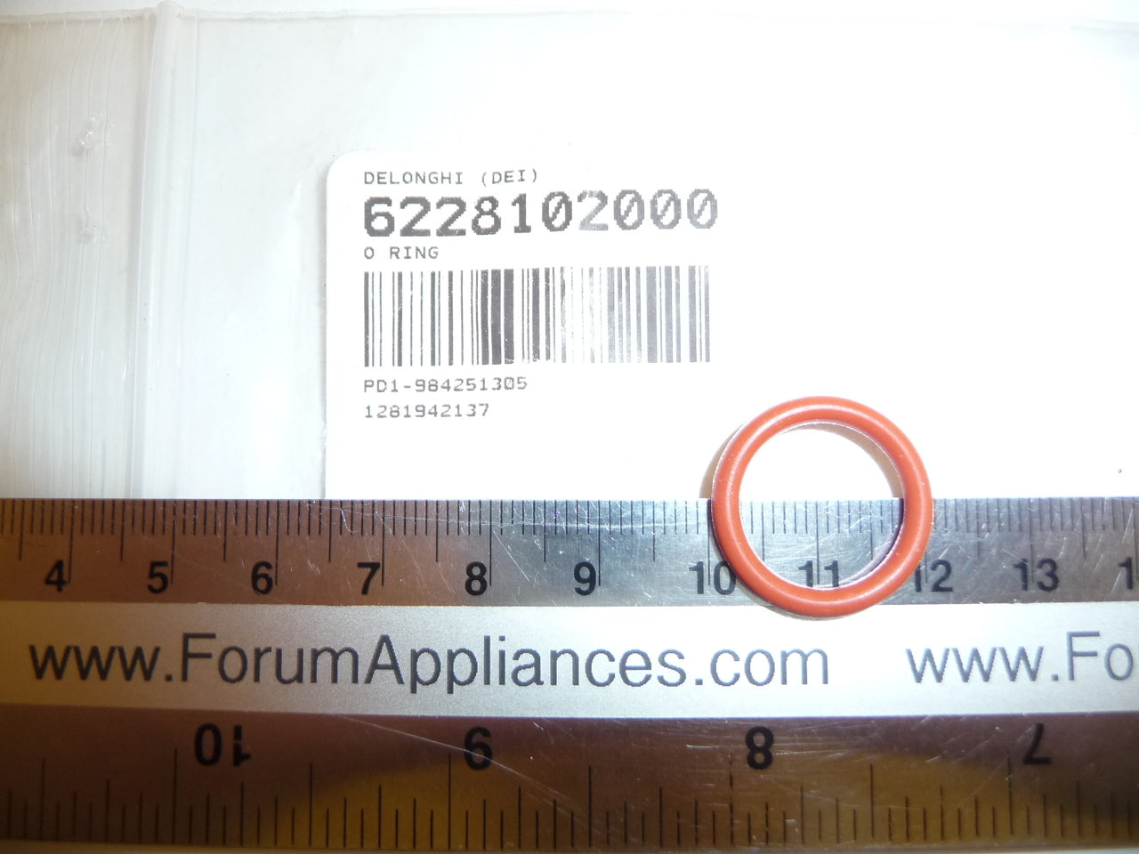 DeLonghi : O-Ring (on water tank stopper) for PRO-300