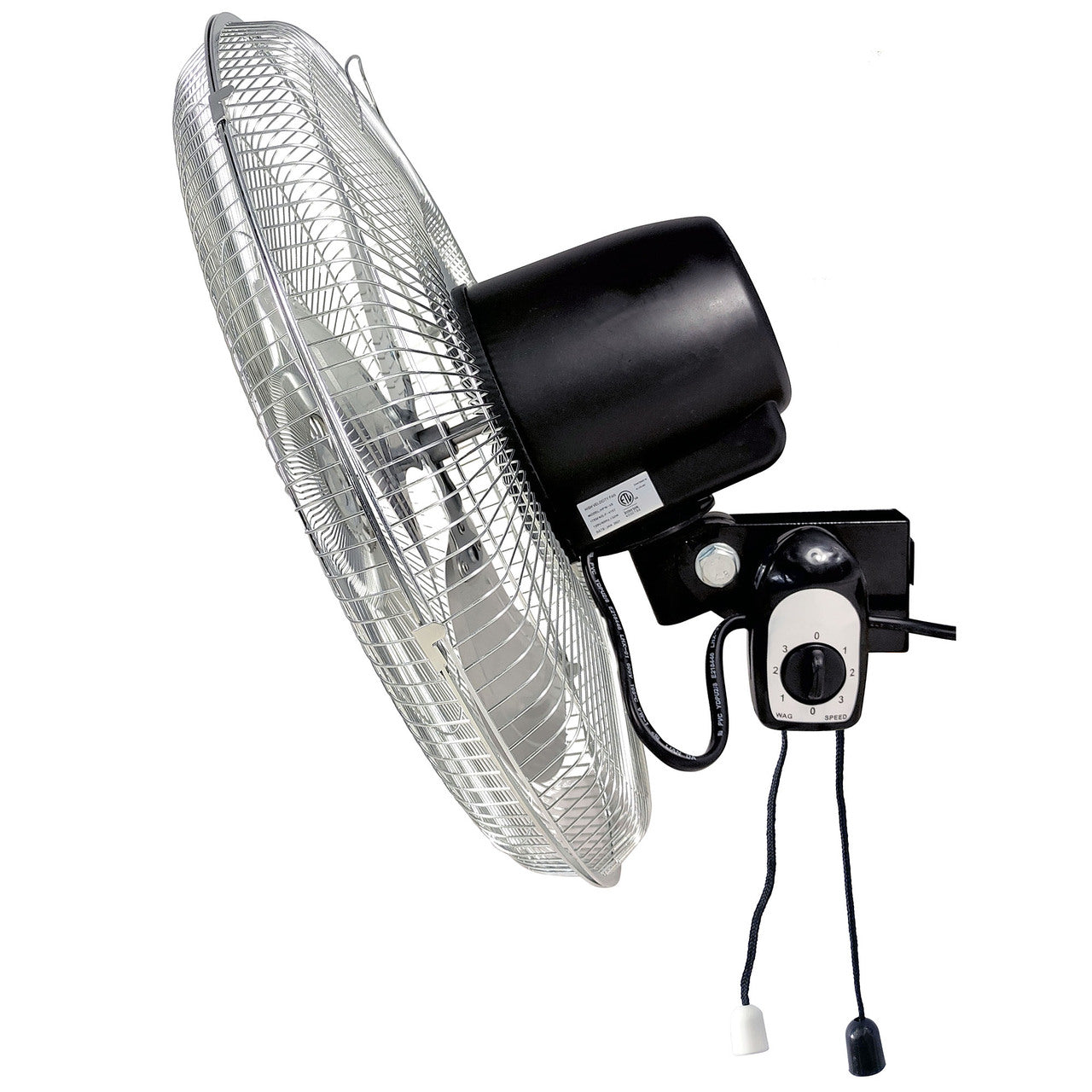 Optimus Wall-Mounted Fan High Velocity 18'' | F-4187