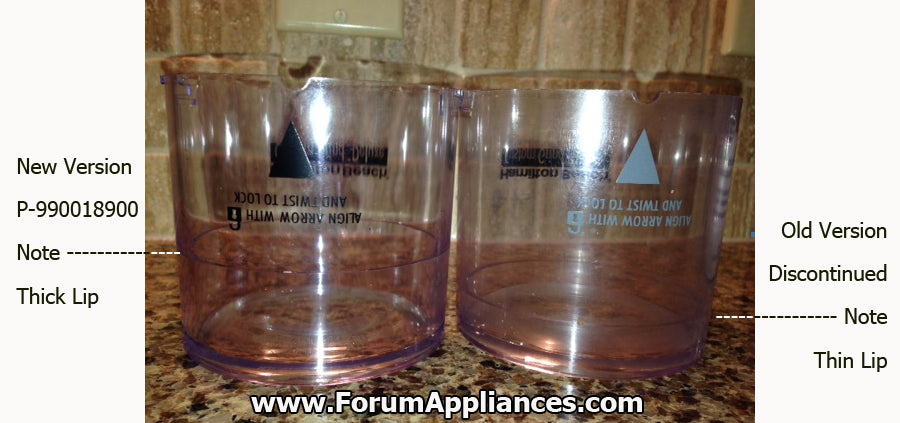 hamilton beach lid new style for for 80374 80384 discontinued image 1