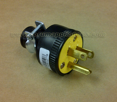 Replacement Plug Socket: 3-Pole, 3-Wire, with ground