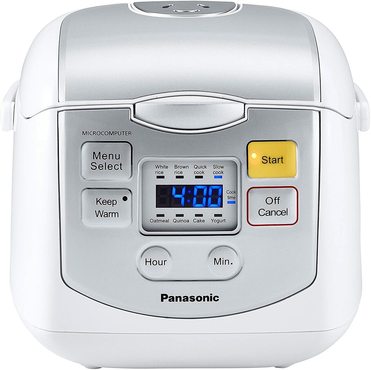 panasonic rice cooker srzc075w 4 cup microcomputer controlled image 1